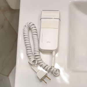 White Electric Shaver Lady Braun Elegance 2 Vintage